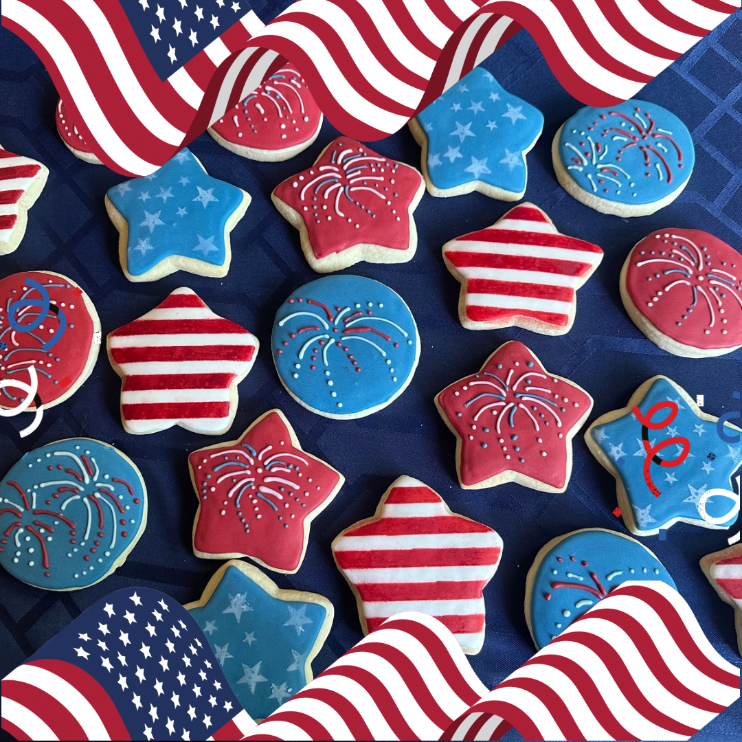 Half a dozen hand decorated lemon sugar cookies for weds 7 3 pick up